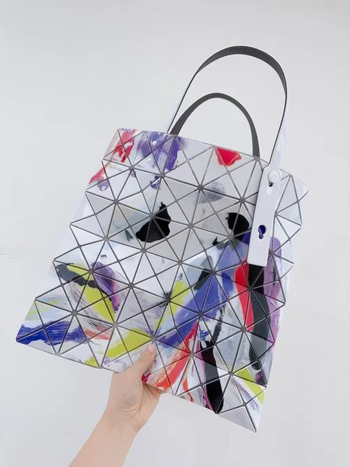 11 Issey Miyake Handbag Medium Women Luxury Pleated Designer