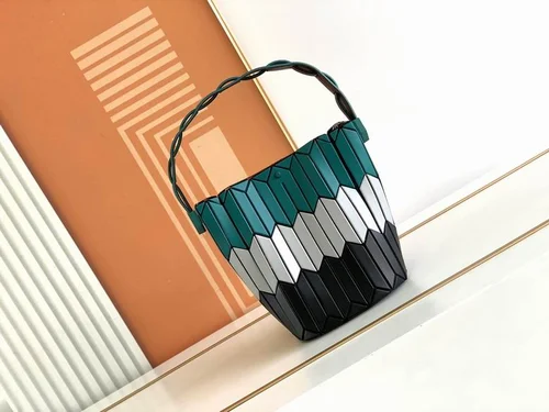 11 Issey Miyake Handbag Medium Women Luxury Pleated Designer