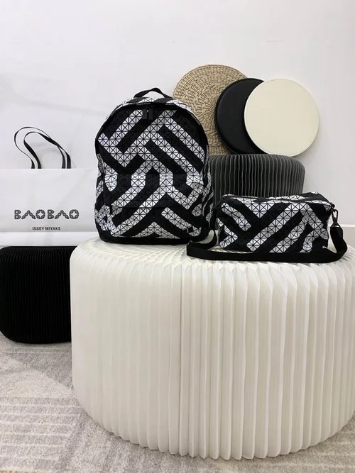 11 Issey Miyake Backpack Medium Women Luxury Pleated Designer