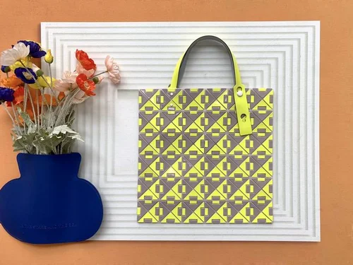 11 Issey Miyake Handbag Medium Women Luxury Pleated Designer