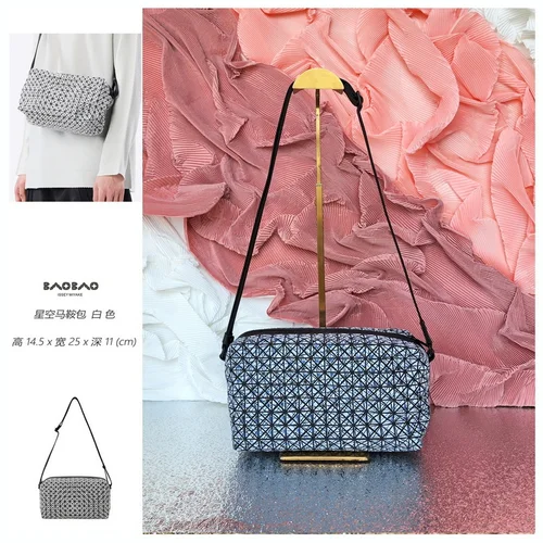 11 Issey Miyake Messenger Bag Medium Women Luxury Pleated