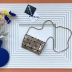 Issey Miyake Original Messenger Bag Authentic Pleated Luxury