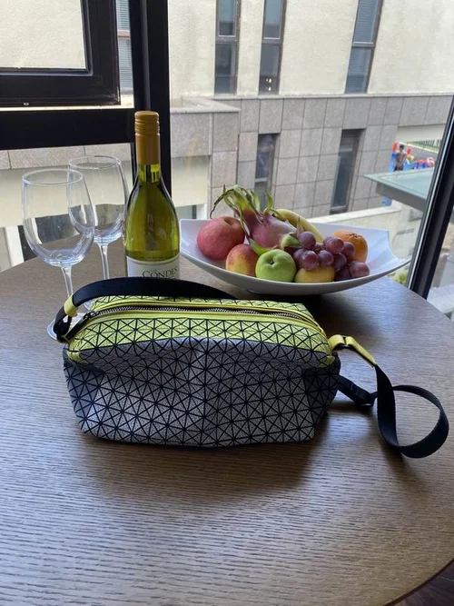 Issey Miyake Original Messenger Bag Authentic Pleated Luxury