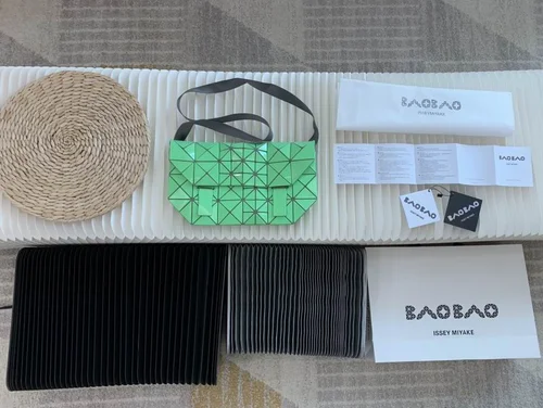 Issey Miyake Original Messenger Bag Authentic Pleated Luxury