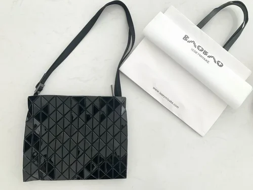 Issey Miyake Original Messenger Bag Authentic Pleated Luxury