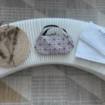 11 Issey Miyake Original Boston BB Bag Authentic Lucent