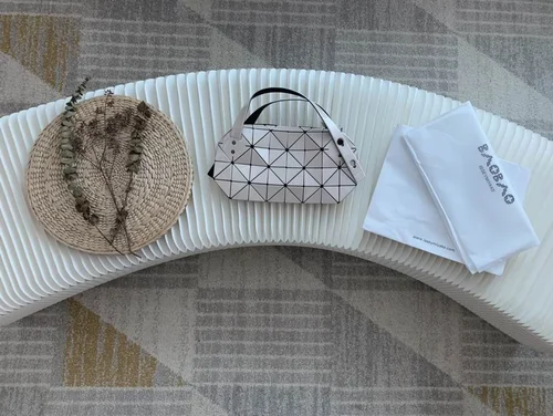 11 Issey Miyake Original Boston BB Bag Authentic Lucent