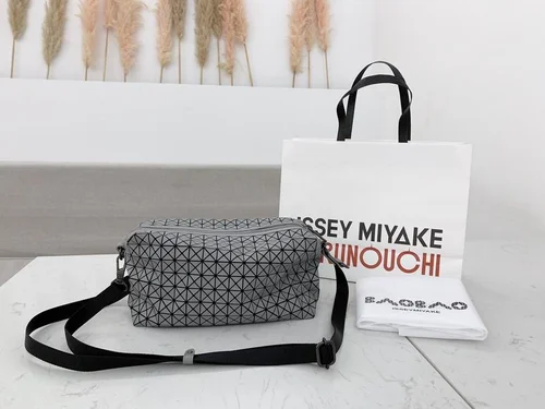 Issey Miyake Saddle Bag Women Luxury Pleated Designer