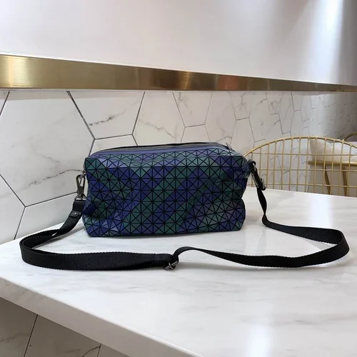 Issey Miyake Saddle Bag Women Luxury Pleated Designer