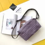 Issey Miyake Saddle Bag Women Luxury Pleated Designer