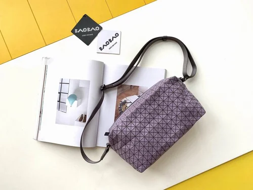 Issey Miyake Saddle Bag Women Luxury Pleated Designer