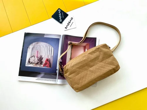 Issey Miyake Saddle Bag Women Luxury Pleated Designer