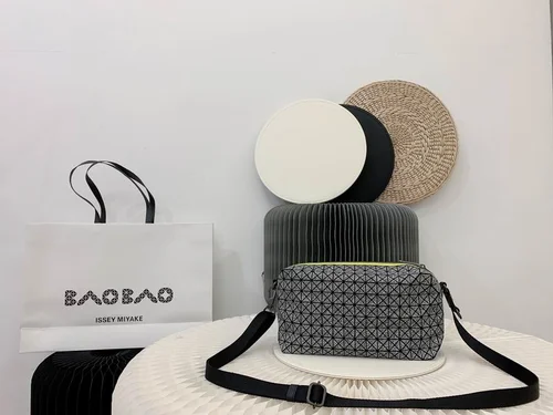Issey Miyake Saddle Bag Women Luxury Pleated Designer