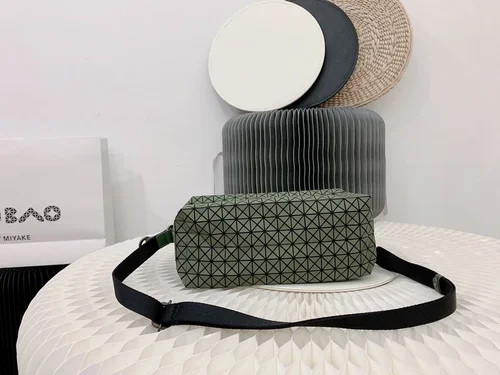 Issey Miyake Saddle Bag Women Luxury Pleated Designer