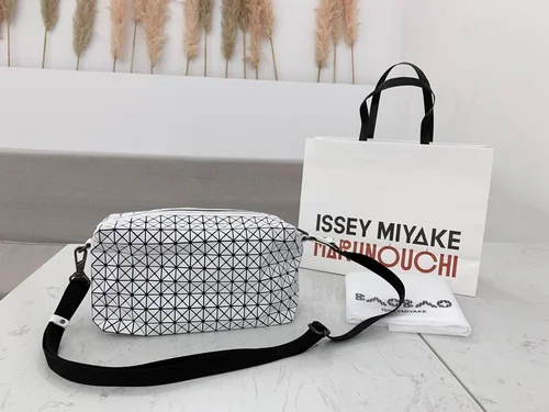 Issey Miyake Saddle Bag Women Luxury Pleated Designer