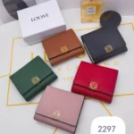 11 Loewe Women's Wallet Luxury Anagram Leather Designer