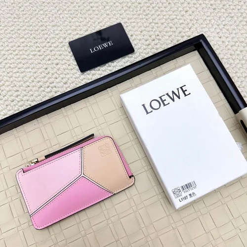 11 Loewe Women's Wallet Luxury Anagram Leather Designer
