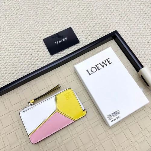 11 Loewe Women's Wallet Luxury Anagram Leather Designer