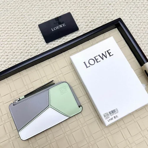 11 Loewe Women's Wallet Luxury Anagram Leather Designer