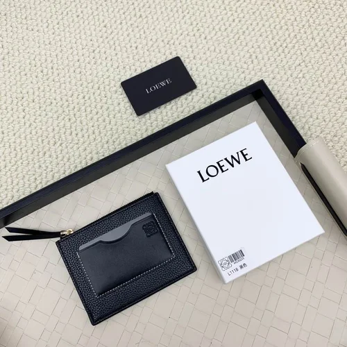 11 Loewe Women's Wallet Luxury Anagram Leather Designer