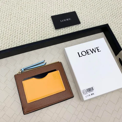 11 Loewe Women's Wallet Luxury Anagram Leather Designer