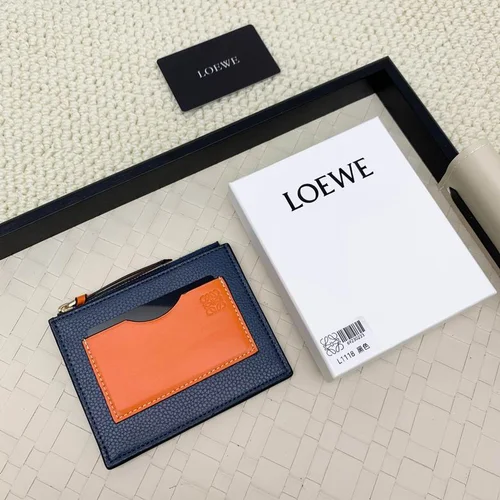 11 Loewe Women's Wallet Luxury Anagram Leather Designer