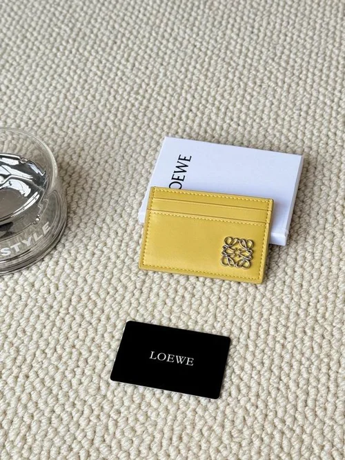 11 Loewe Women's Wallet Luxury Anagram Leather Designer