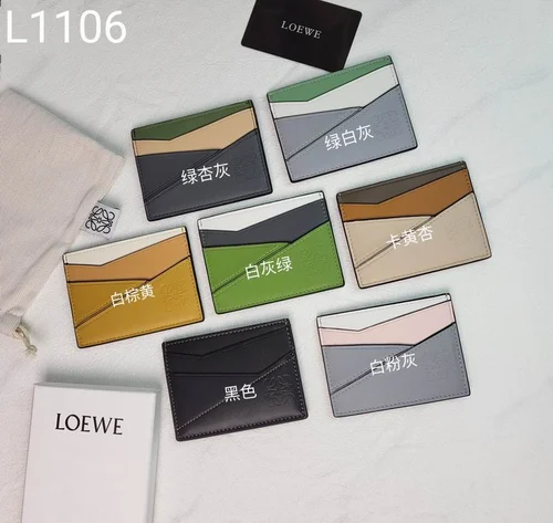 11 Loewe Women's Wallet Luxury Anagram Leather Designer