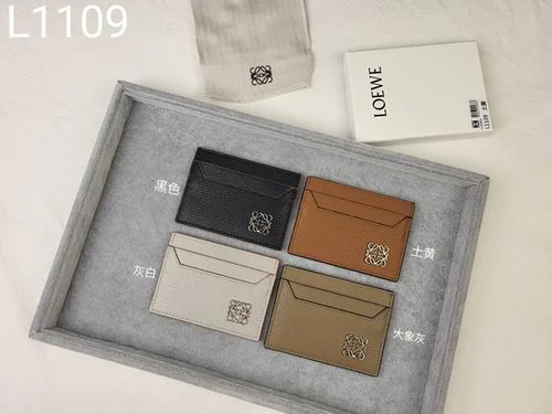 11 Loewe Women's Wallet Luxury Anagram Leather Designer