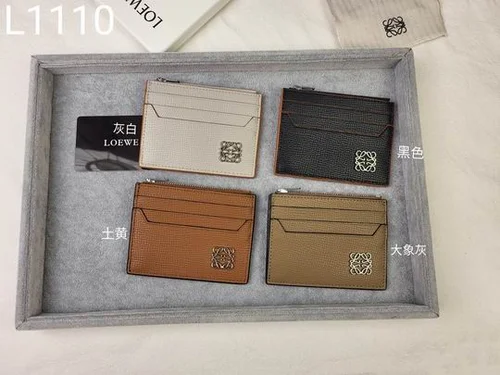 11 Loewe Women's Wallet Luxury Anagram Leather Designer