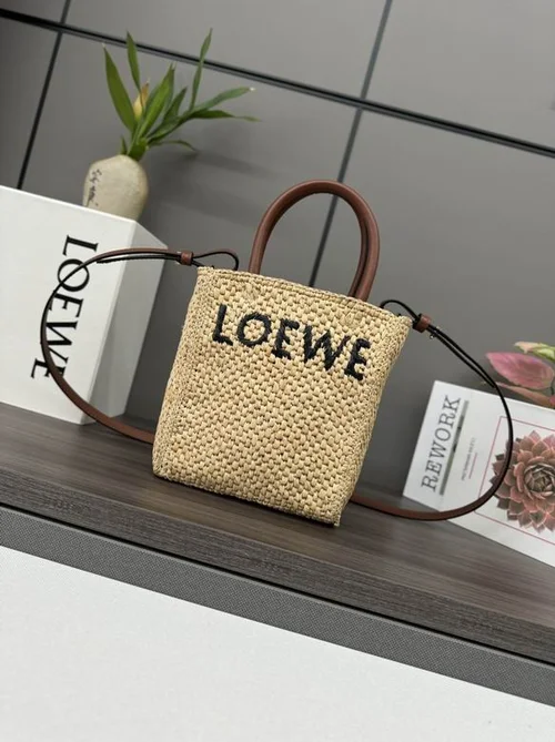 Loewe Original Anagram Large Tote Authentic Jacquard Canvas