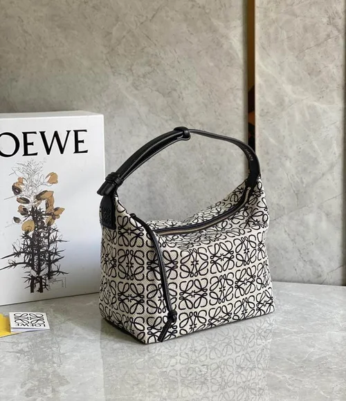 Loewe Original Anagram Large Tote Authentic Jacquard Canvas