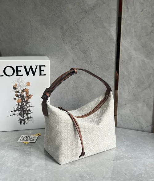 Loewe Original Anagram Large Tote Authentic Jacquard Canvas