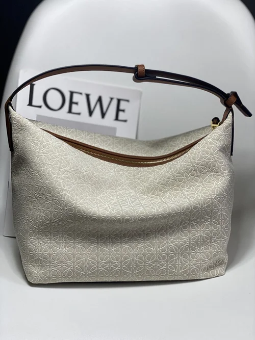 Loewe Original Anagram Large Tote Authentic Jacquard Canvas