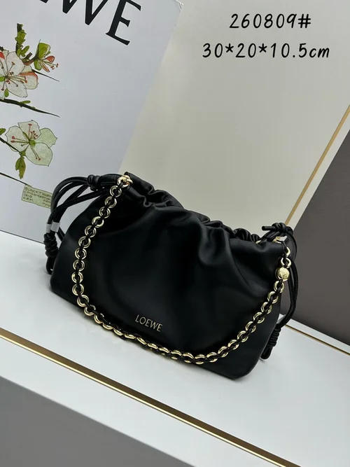 11 Loewe Flamenco Clutch Medium Women Luxury Nappa Leather