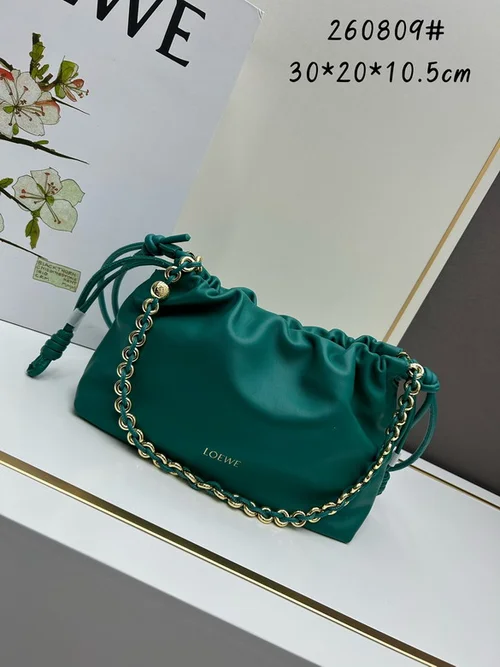 11 Loewe Flamenco Clutch Medium Women Luxury Nappa Leather