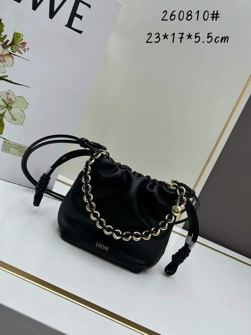 11 Loewe Flamenco Clutch Medium Women Luxury Nappa Leather