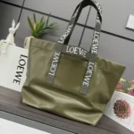 Loewe Original Fold Shopper Large Tote Authentic Canvas