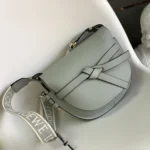 Loewe Original Gate Dual Saddle Bag Authentic Leather