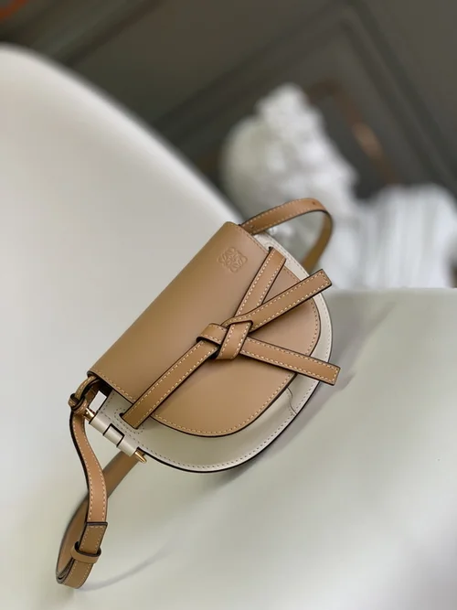 Loewe Original Gate Dual Saddle Bag Authentic Leather