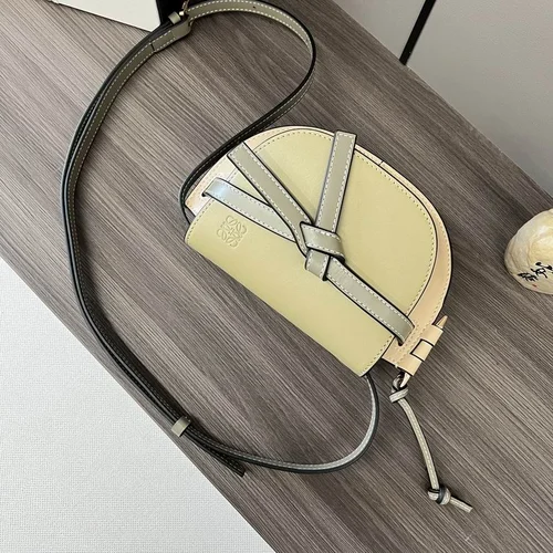 Loewe Original Gate Dual Saddle Bag Authentic Leather