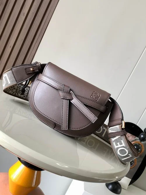 Loewe Original Gate Dual Saddle Bag Authentic Leather