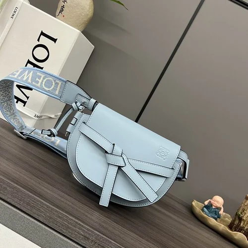 Loewe Original Gate Dual Saddle Bag Authentic Leather