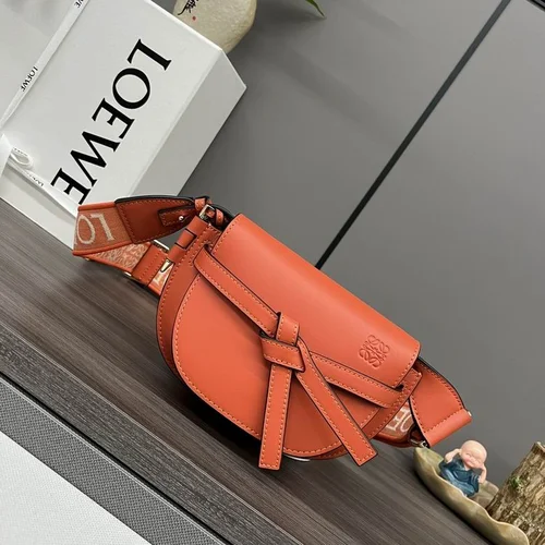 Loewe Original Gate Dual Saddle Bag Authentic Leather