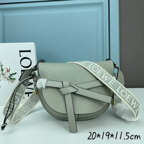 11 Loewe Gate Dual Saddle Bag Medium Women Luxury Leather