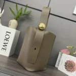 Loewe Original Pebble Bucket Bag Authentic Leather Luxury