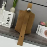 Loewe Original Pebble Bucket Bag Authentic Leather Luxury