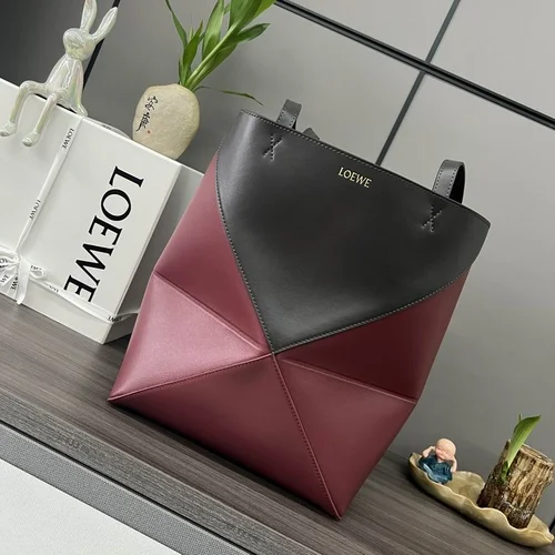 Loewe Original Puzzle Fold Tote Authentic Calfskin Luxury