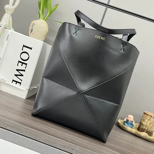 Loewe Original Puzzle Fold Tote Authentic Calfskin Luxury