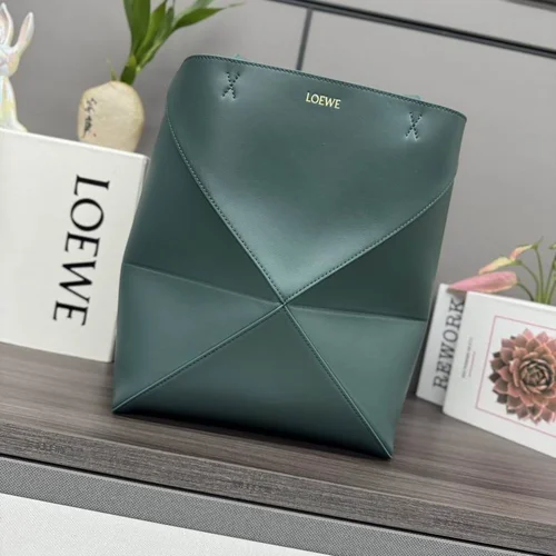 Loewe Original Puzzle Fold Tote Authentic Calfskin Luxury